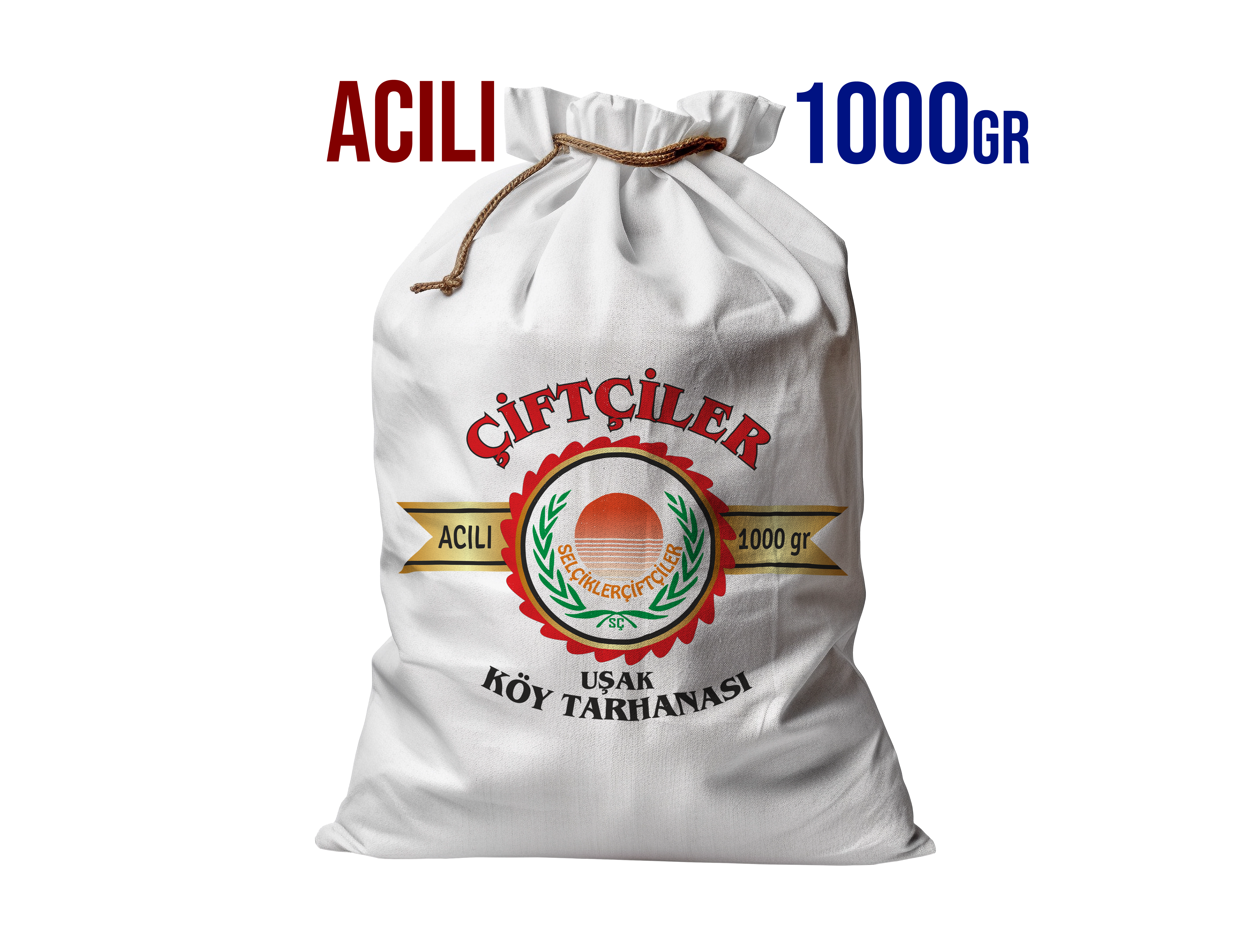 Acılı Uşak Köy Tarhanası 1 Kg